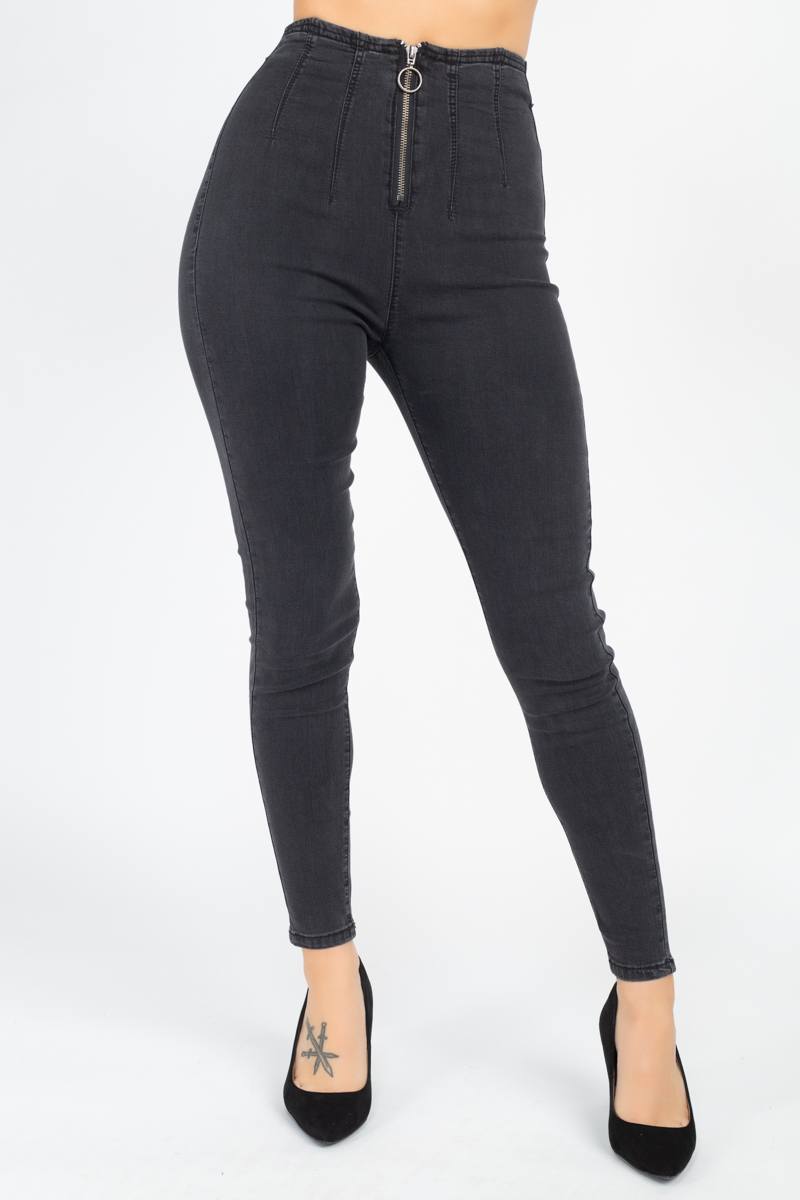 High Waist Skinny Jeans