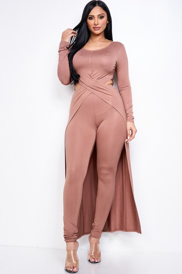 Long Top & Leggings Set