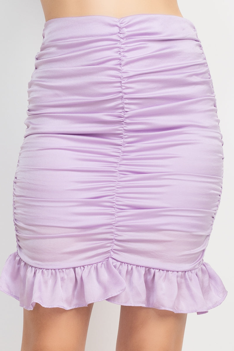 Halter Neck Crop Top & Skirt Set