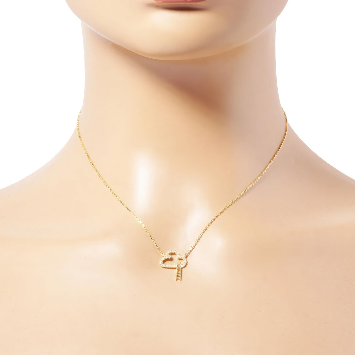 Cloud Pendant Necklace