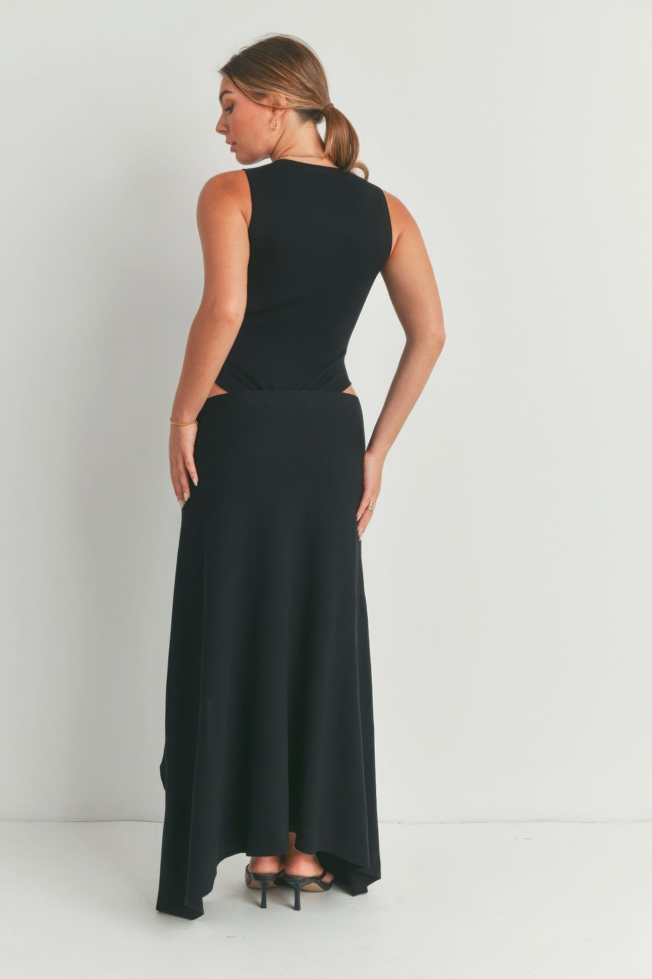 Maxi High Slit Dress