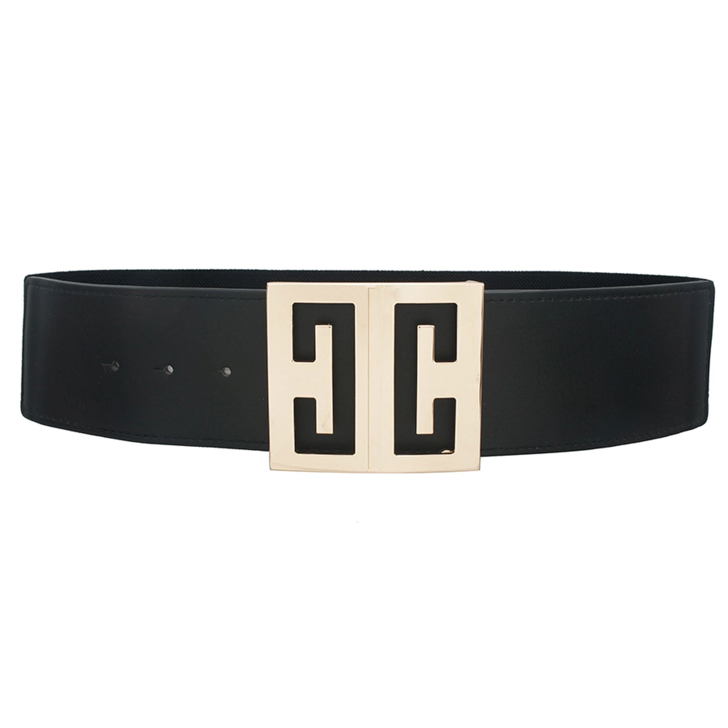 Cutout Square Buckle Belt