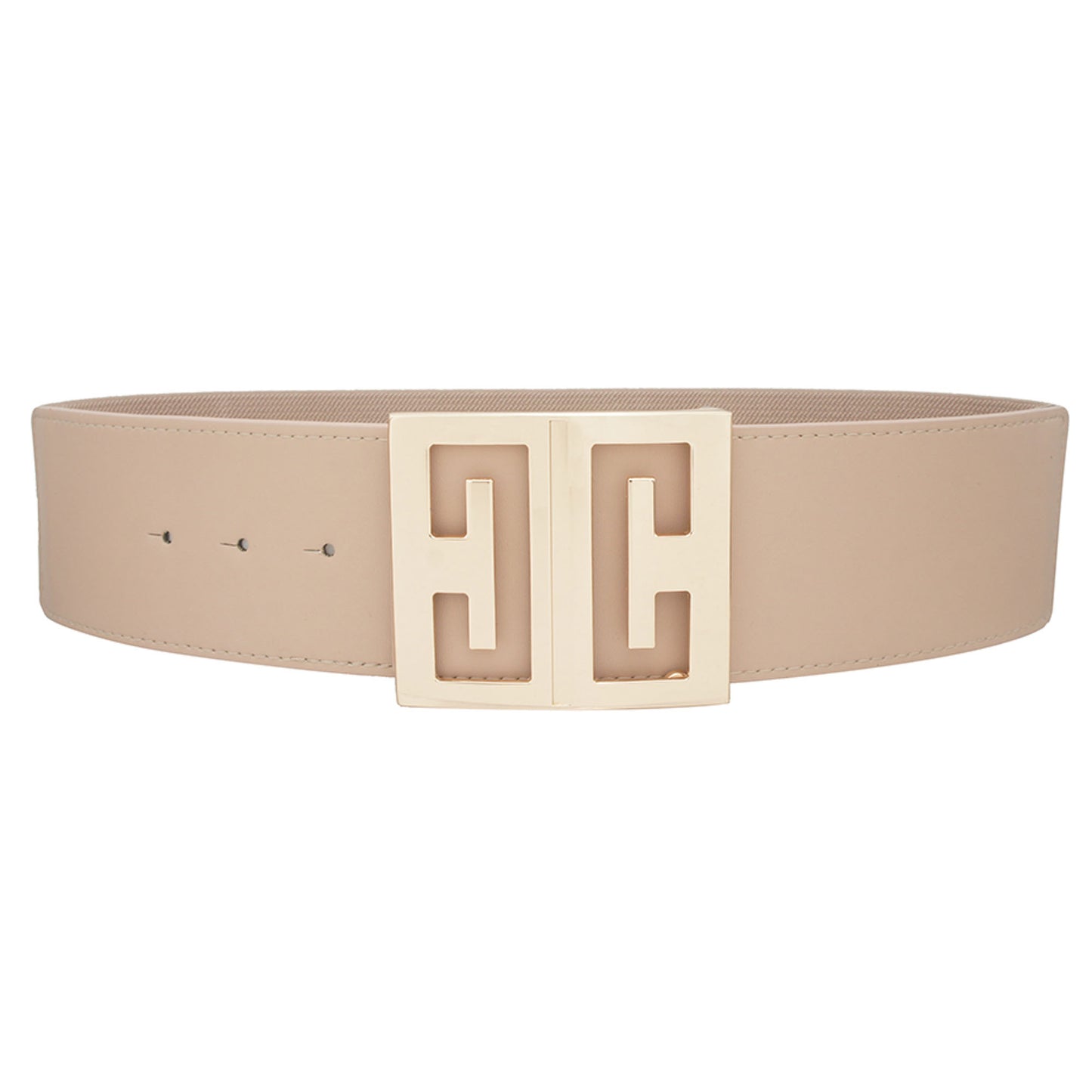 Cutout Square Buckle Belt