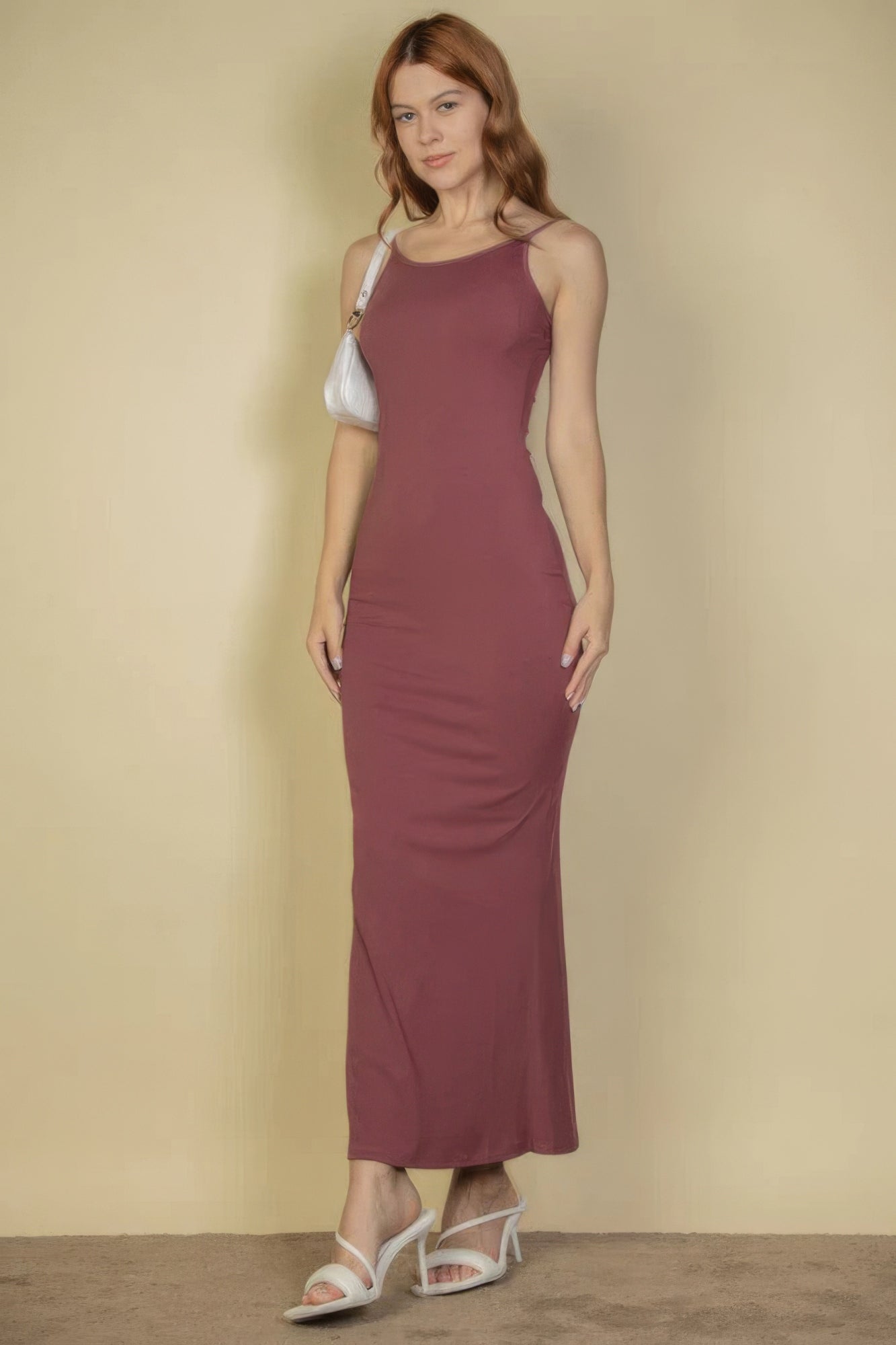 Ribbed Cami Maxi Dress