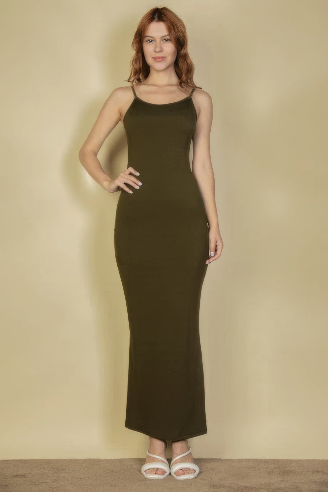 Ribbed Cami Maxi Dress
