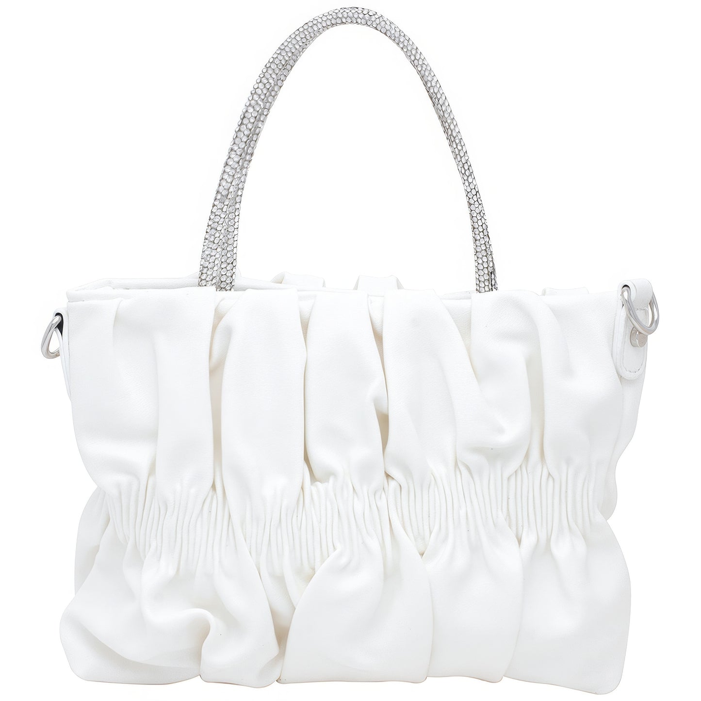 Rhinestone Handle Fashion Bag