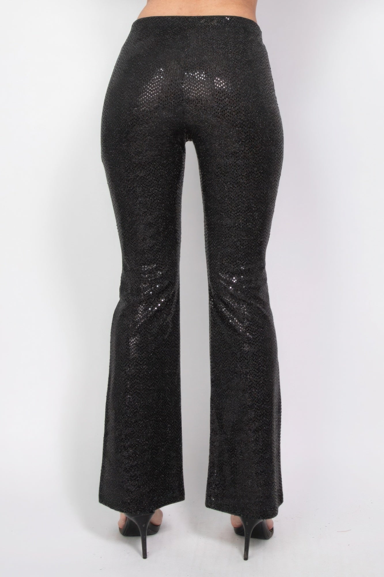 Sequined Flare Pants