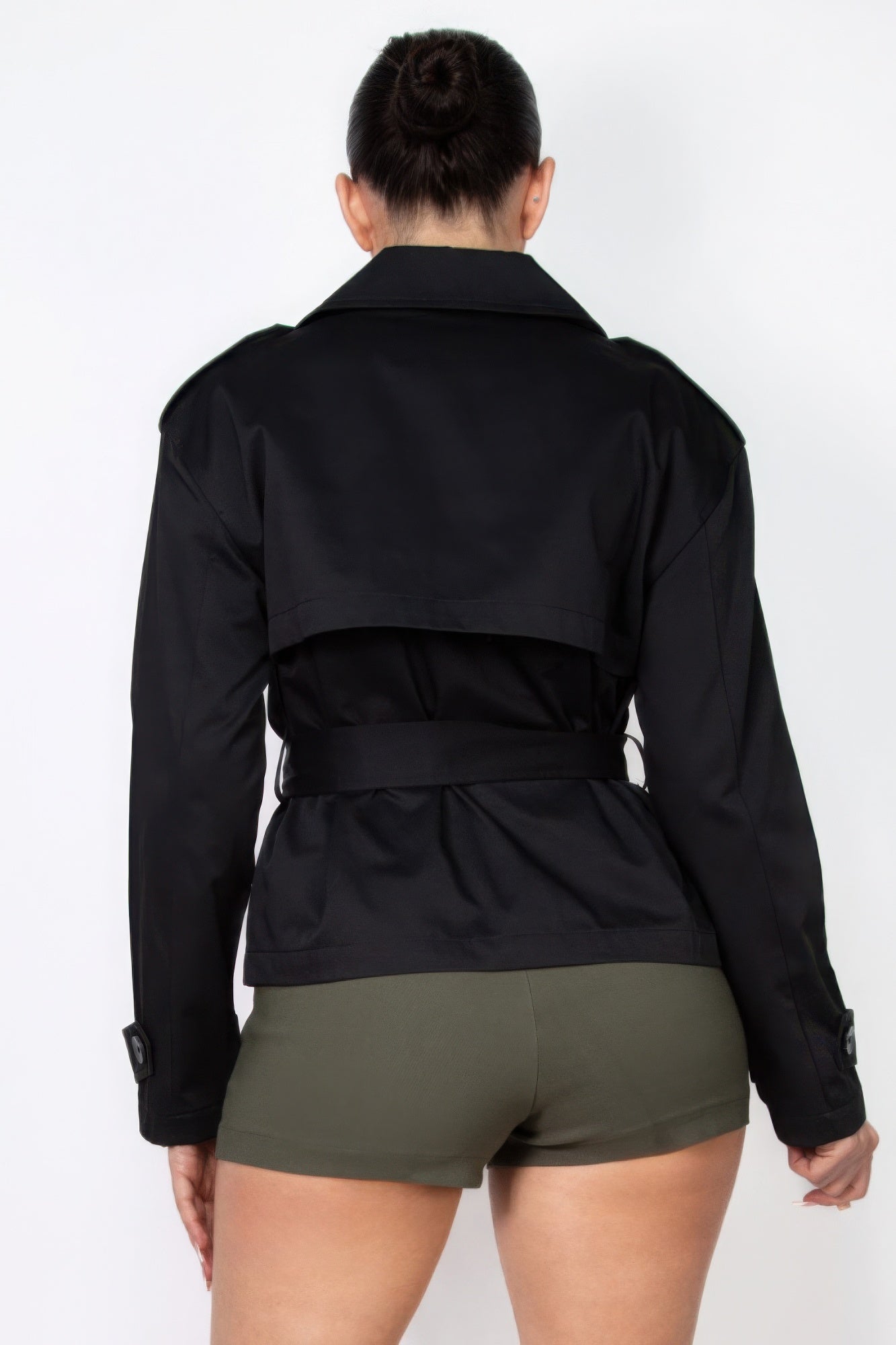Waist Tie Trench Coat