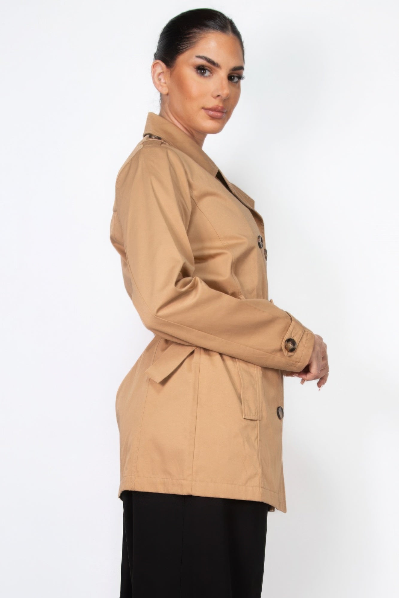 Belted Coat Trench Coat