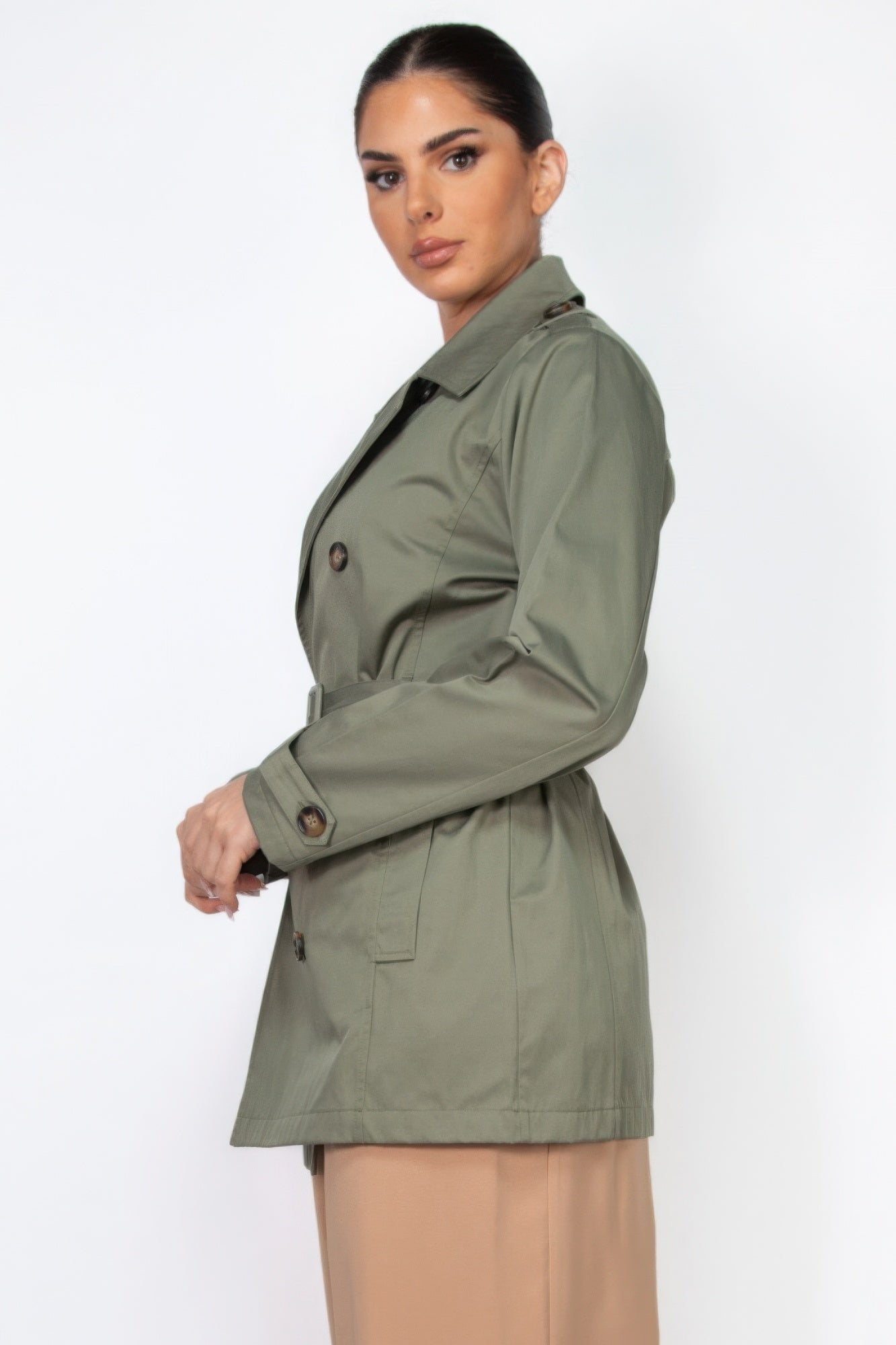 Belted Coat Trench Coat