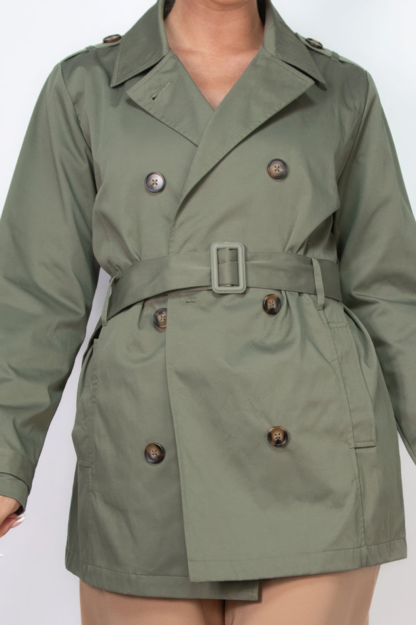 Belted Coat Trench Coat