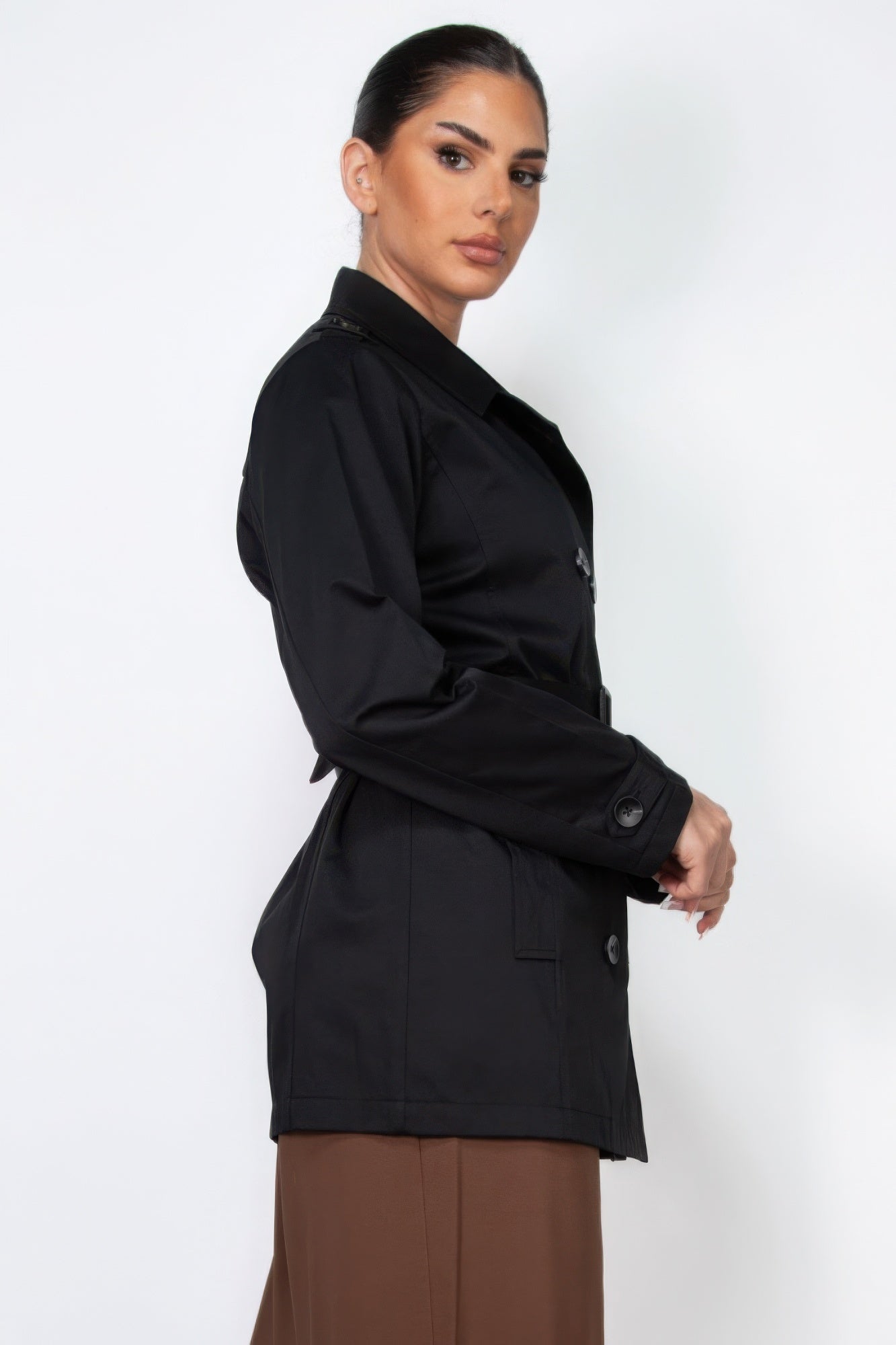 Belted Coat Trench Coat