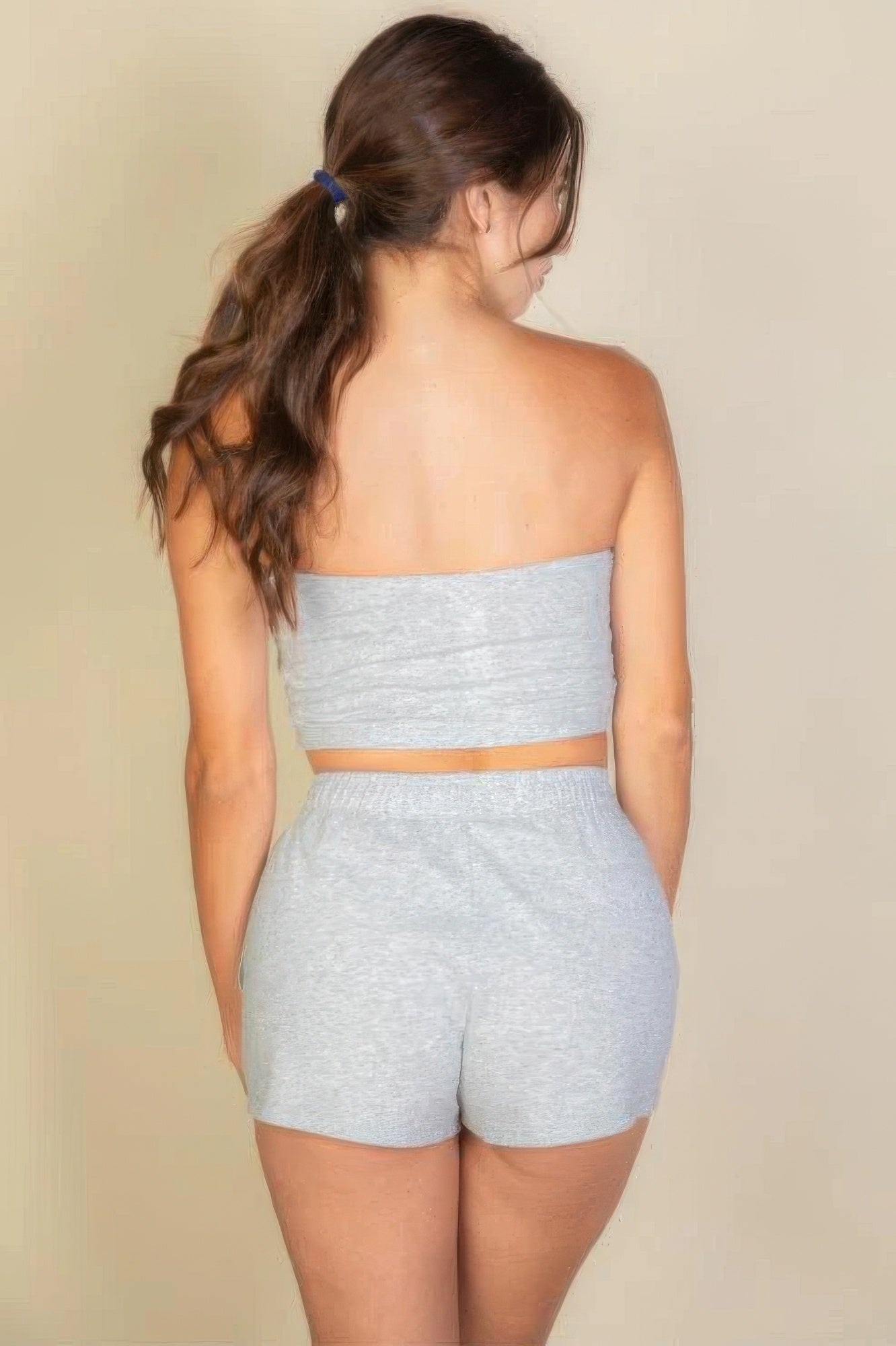 Tube Top & Shorts Set