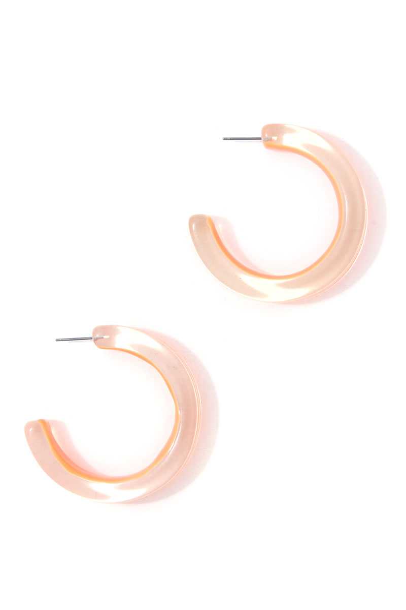 Chic Open Hoop Earrings