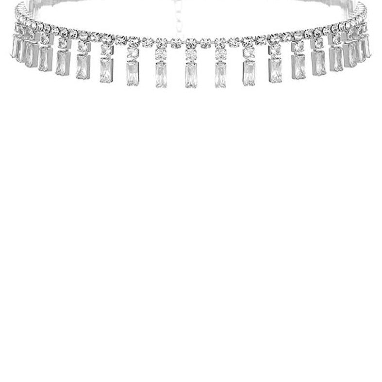 Baguette Choker Necklace