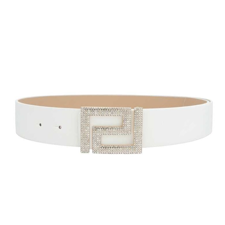 Rhinestone Geo Belt