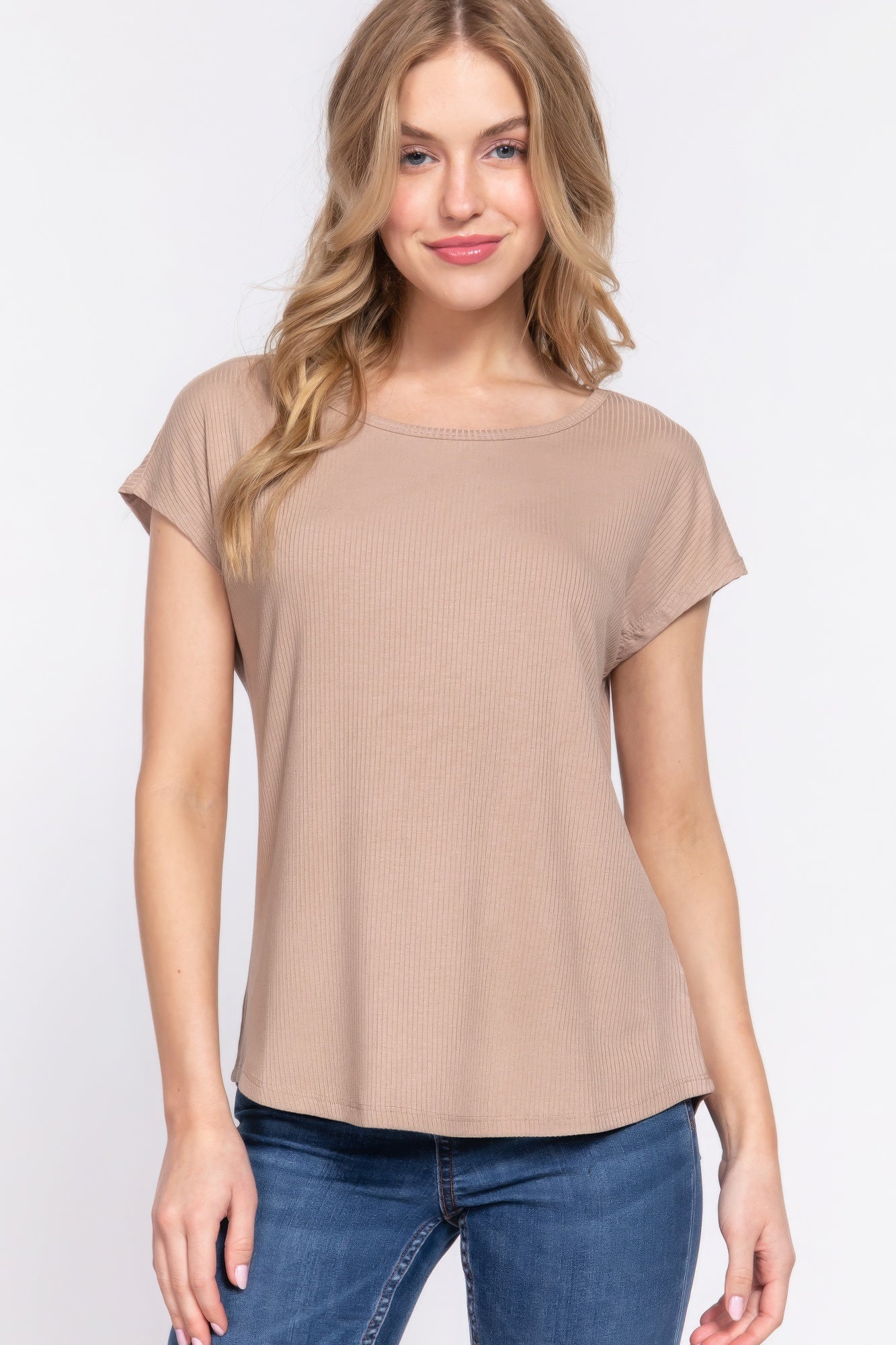 Dolman Short Sleeve Top