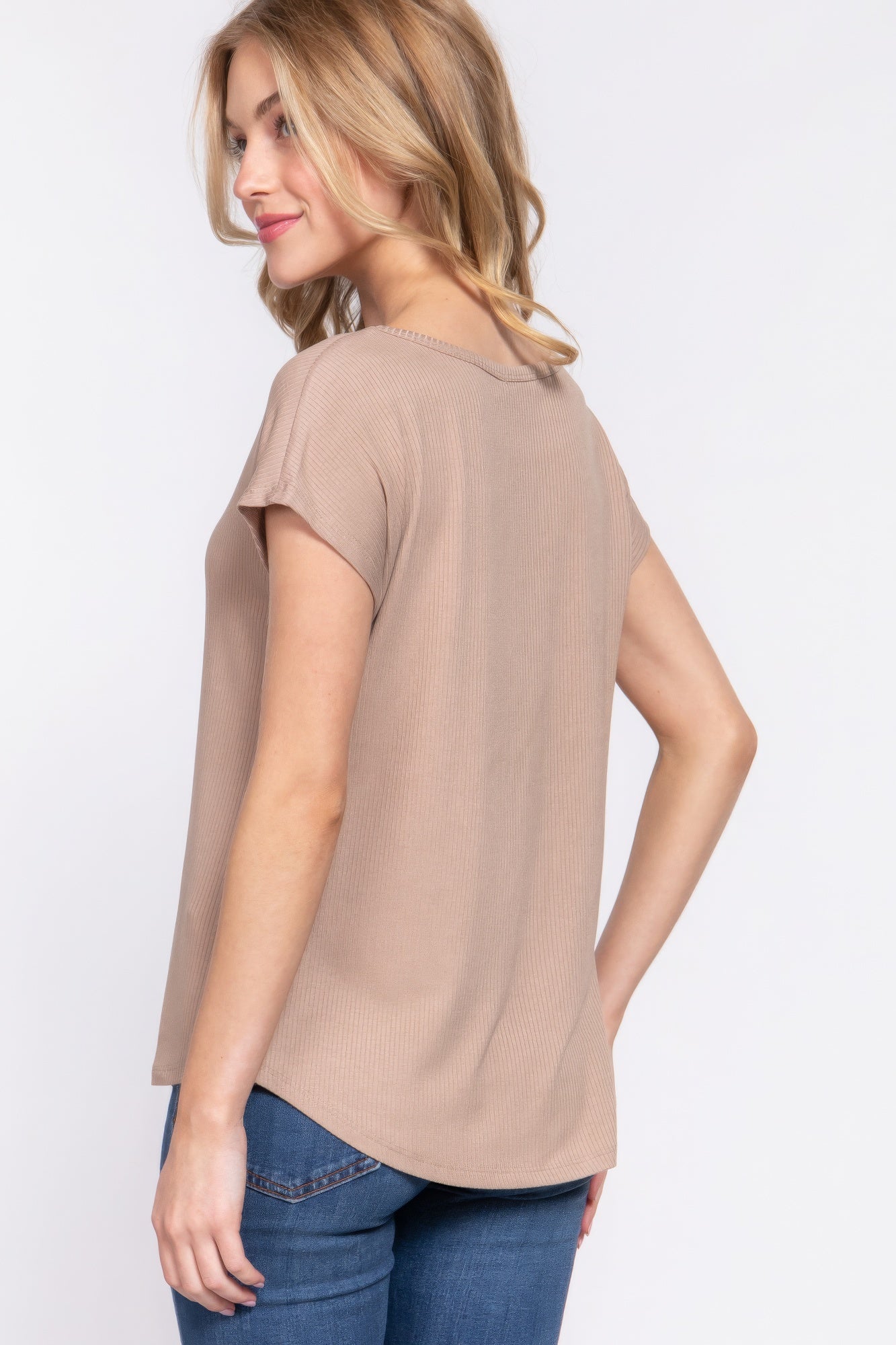 Dolman Short Sleeve Top