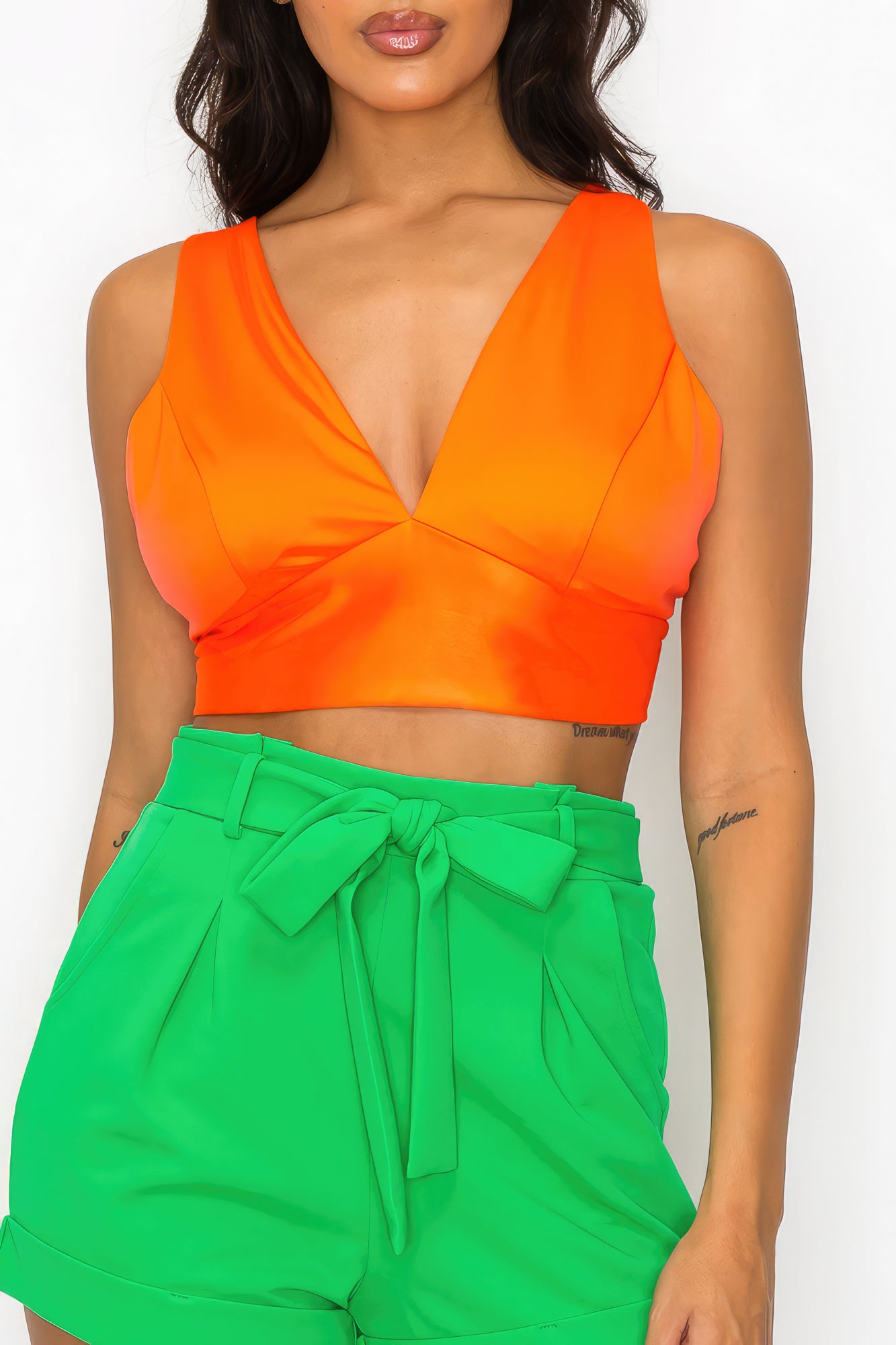 Satin Bra Top