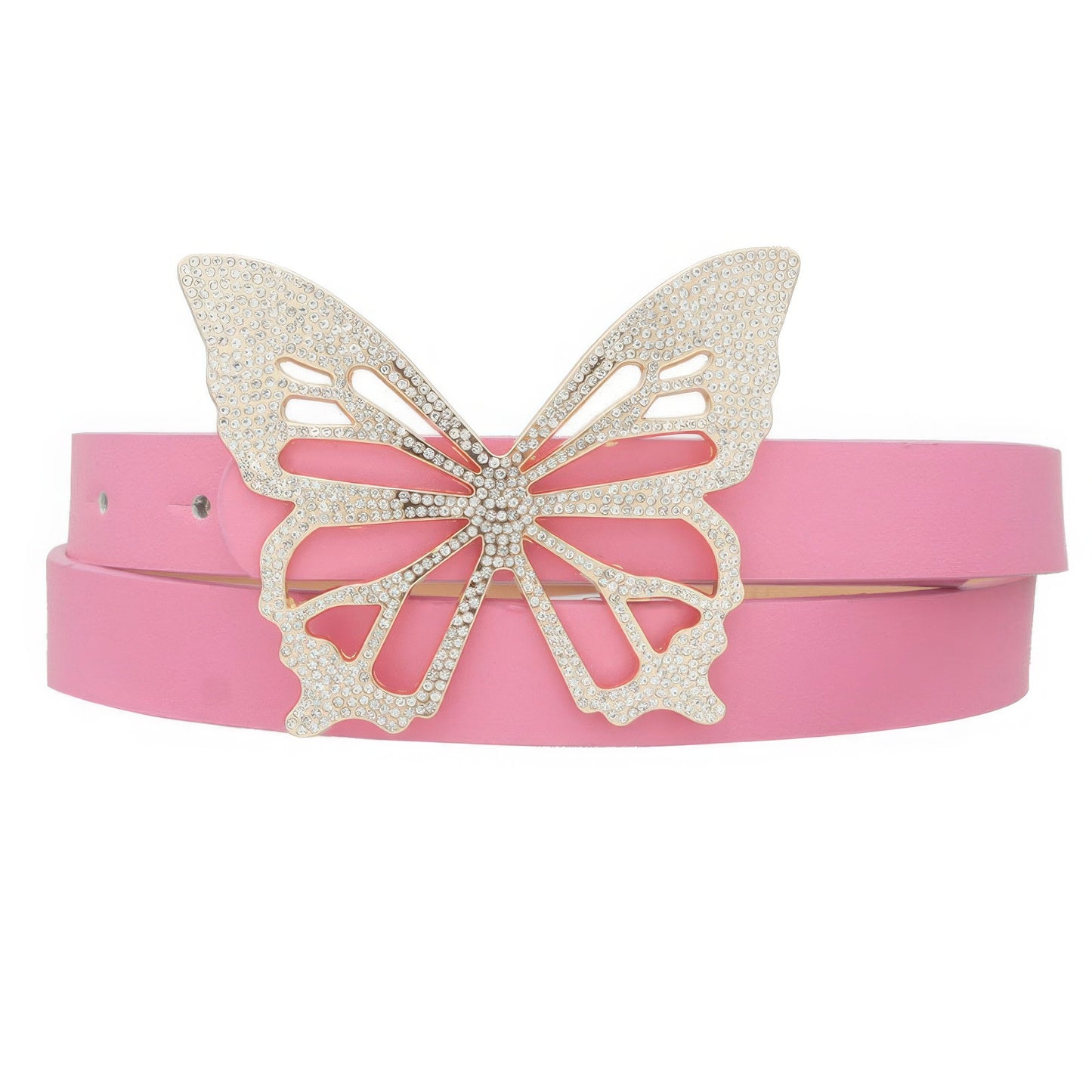 Rhinestone Butterfly Belt
