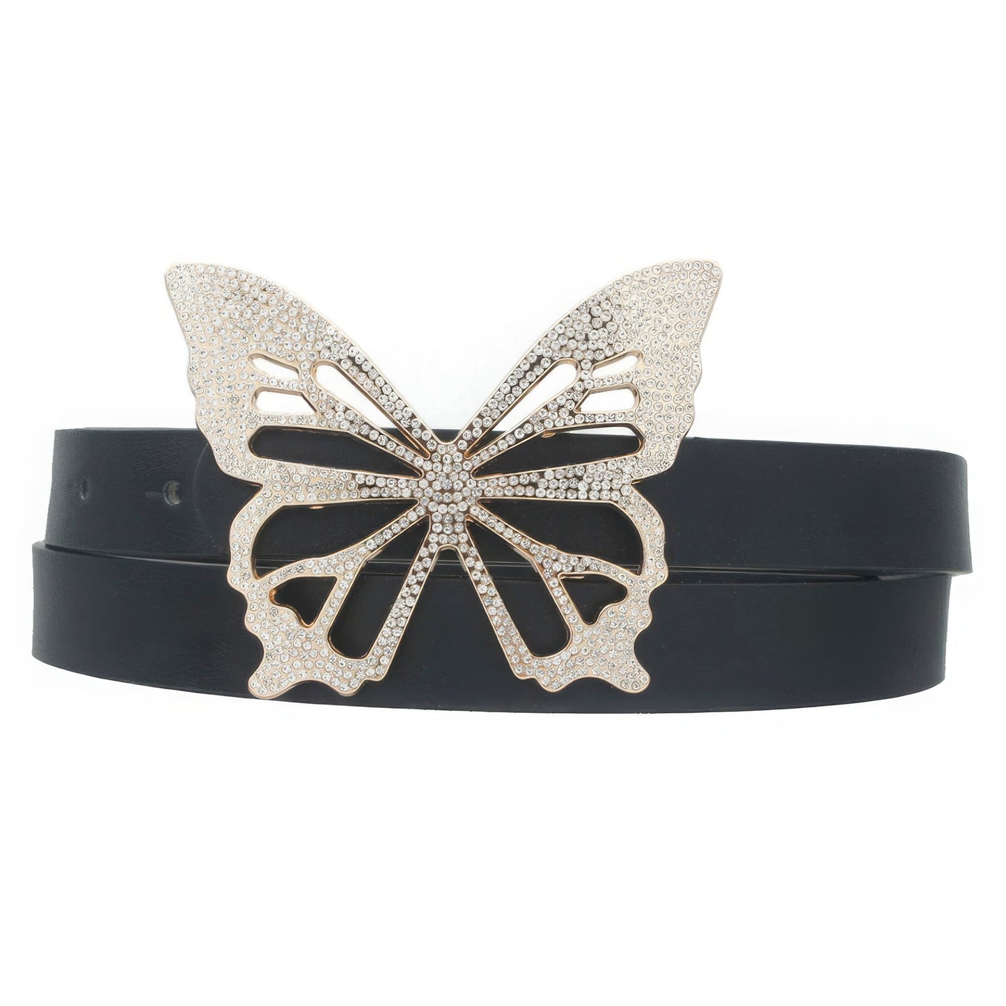 Rhinestone Butterfly Belt