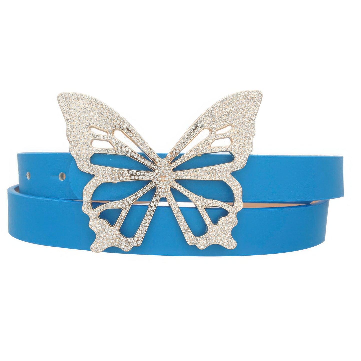 Rhinestone Butterfly Belt