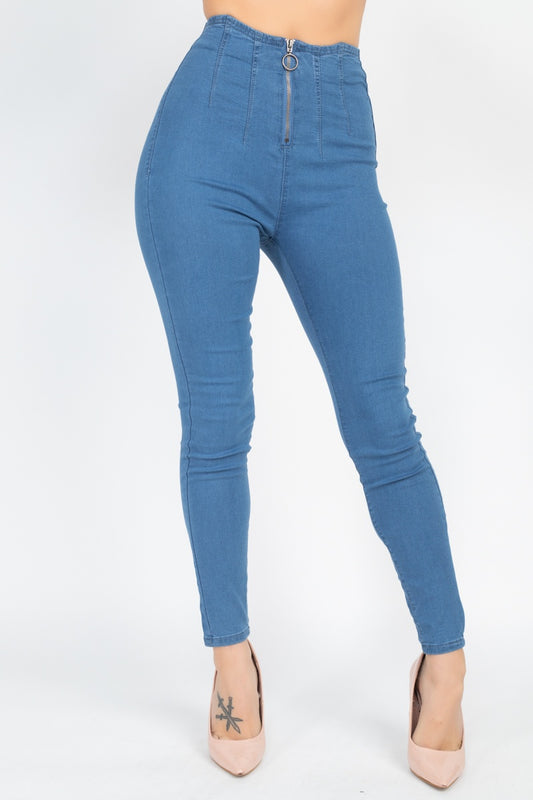 High Waist Skinny Jeans