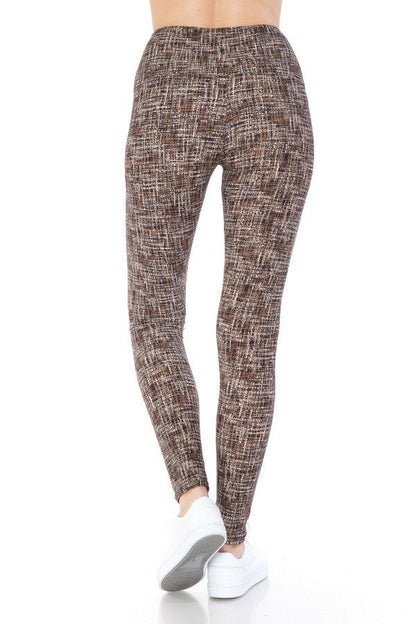 High Waist Yoga Printed Leggings