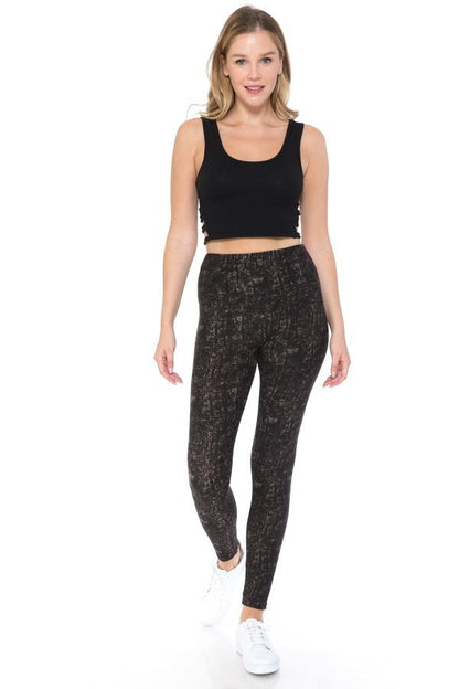 High Waist Yoga Printed Leggings