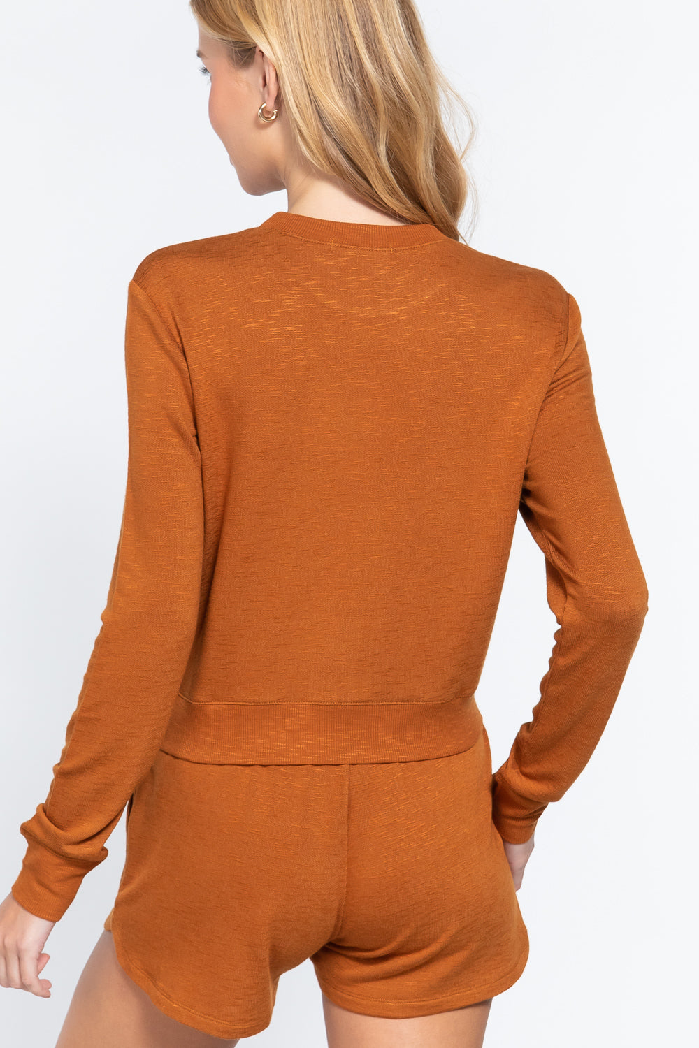 Long Sleeve Terry Top