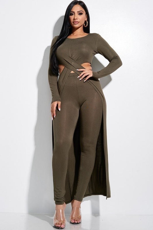 Long Top & Leggings Set