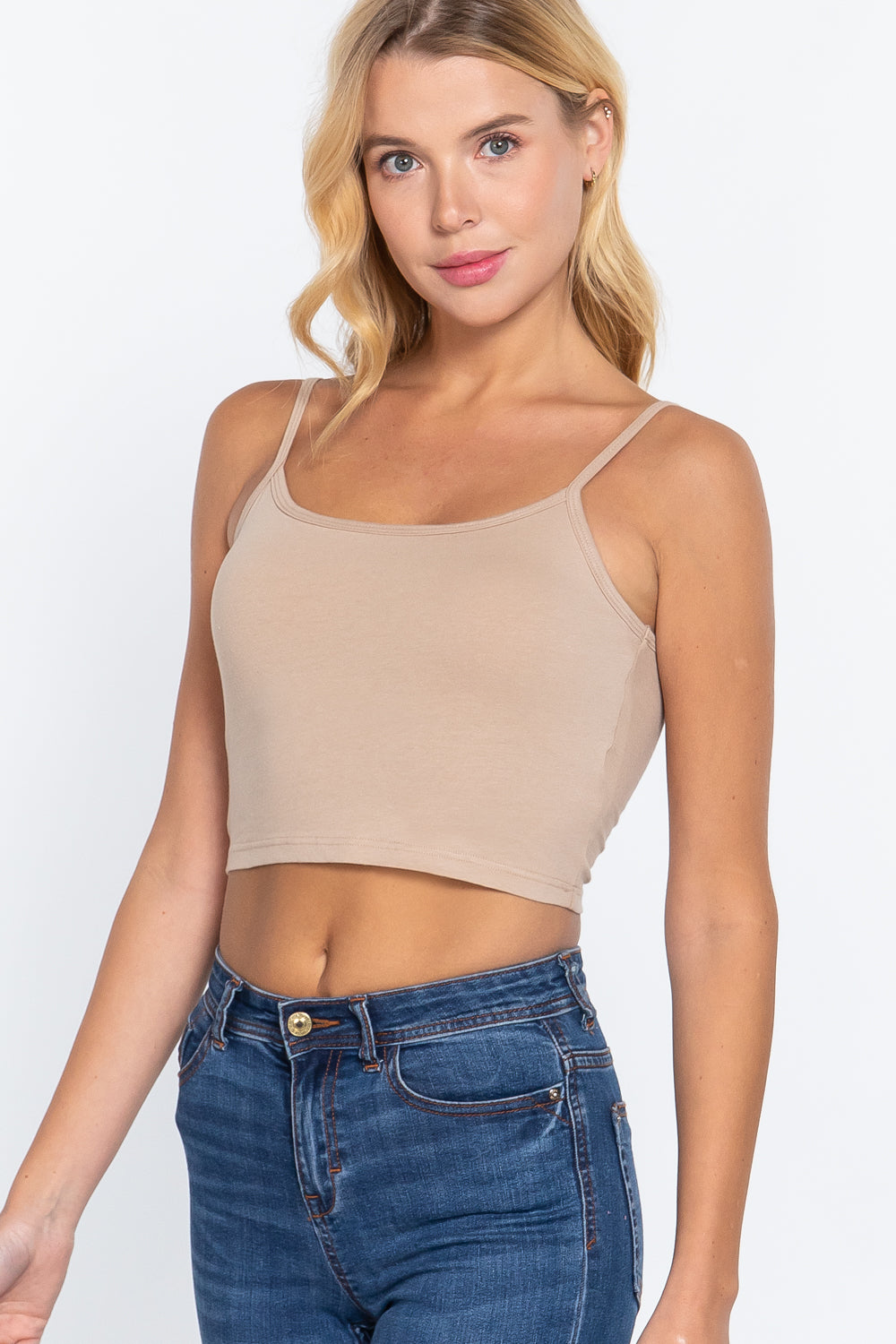 Cami Bra Cup Spandex Bra Top