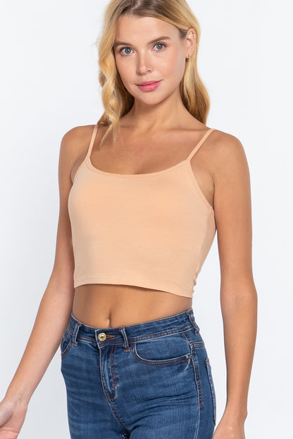 Cami Bra Cup Spandex Bra Top