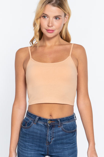 Cami Bra Cup Spandex Bra Top