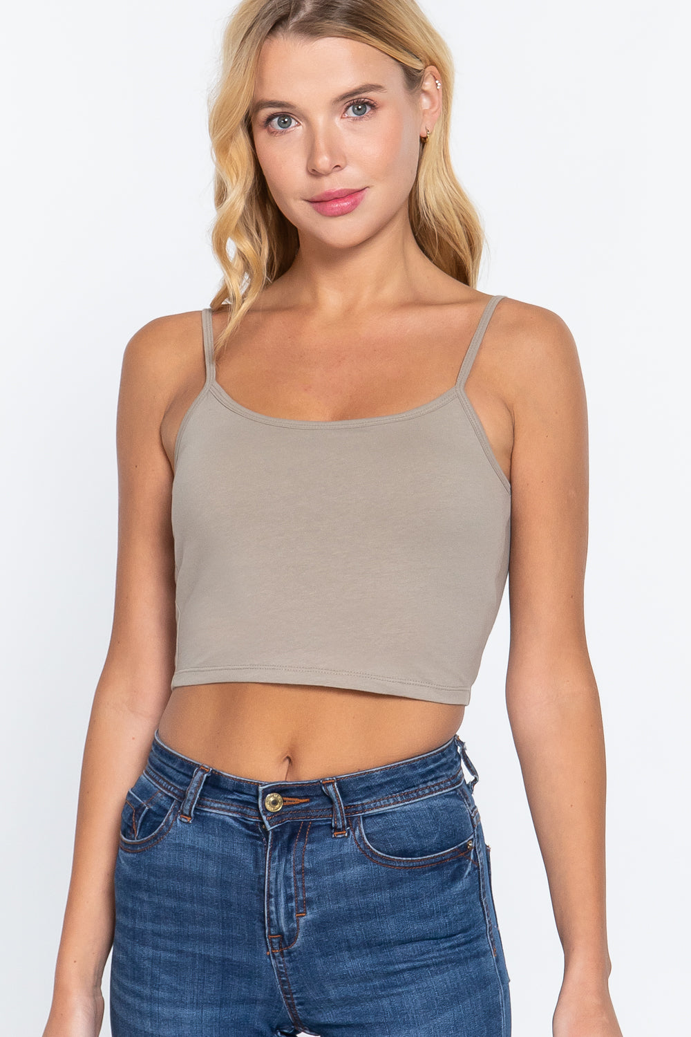 Cami Bra Cup Spandex Bra Top