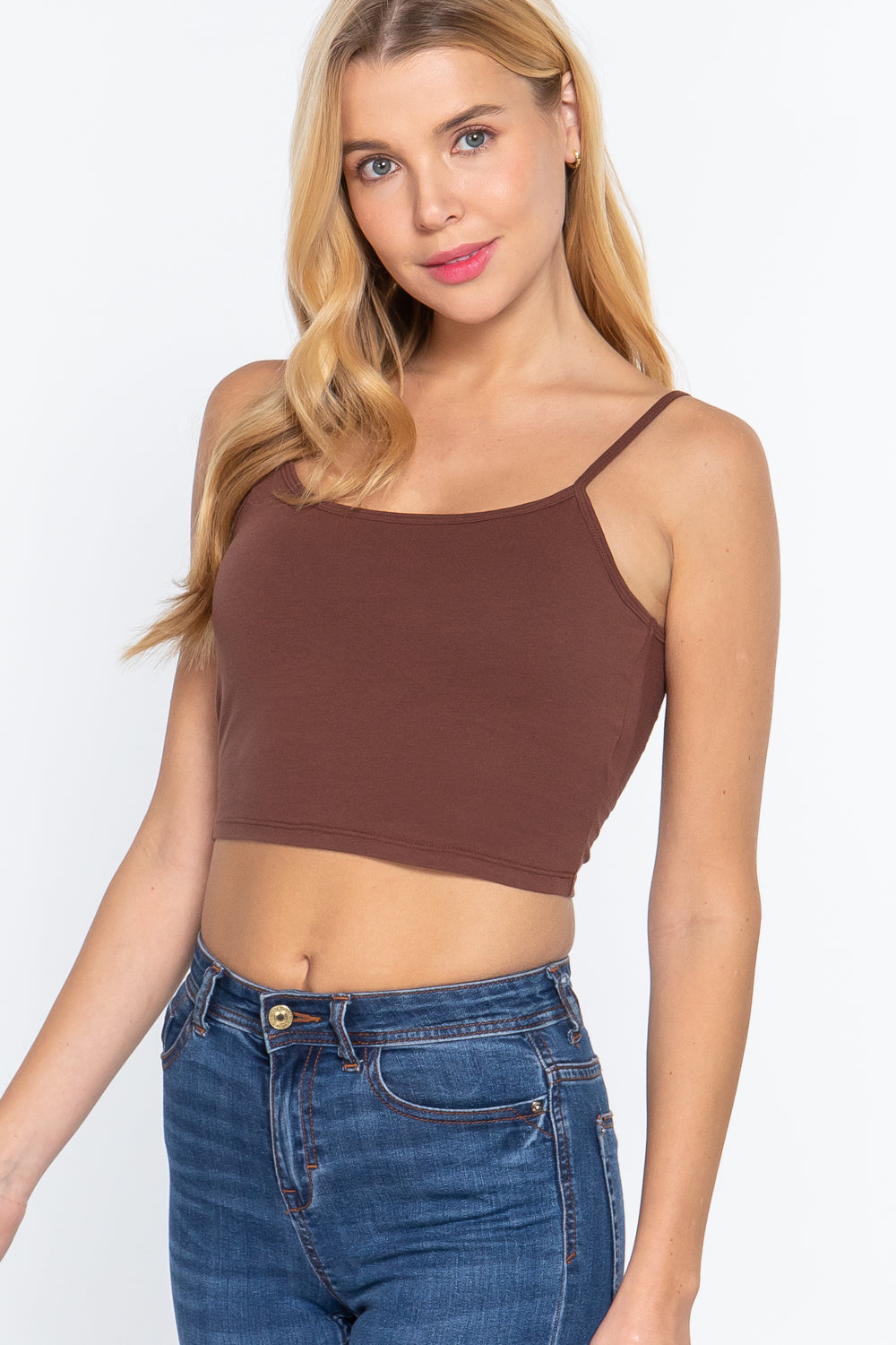 Cami Bra Cup Spandex Bra Top