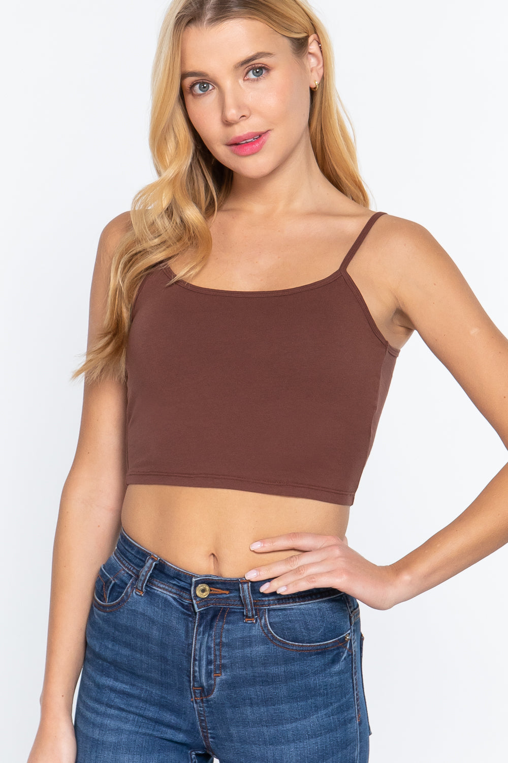 Cami Bra Cup Spandex Bra Top