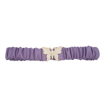 Butterfly Ruched Belt
