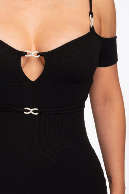 Infinity Off Shoulder Romper