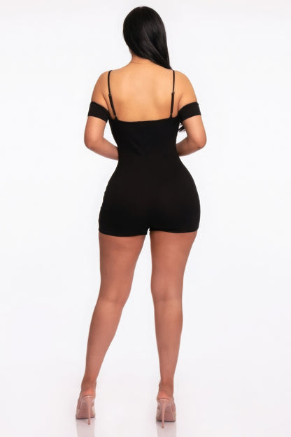Infinity Off Shoulder Romper