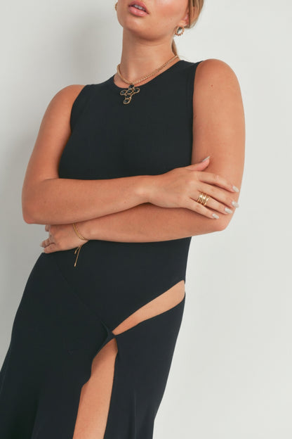 Maxi High Slit Dress