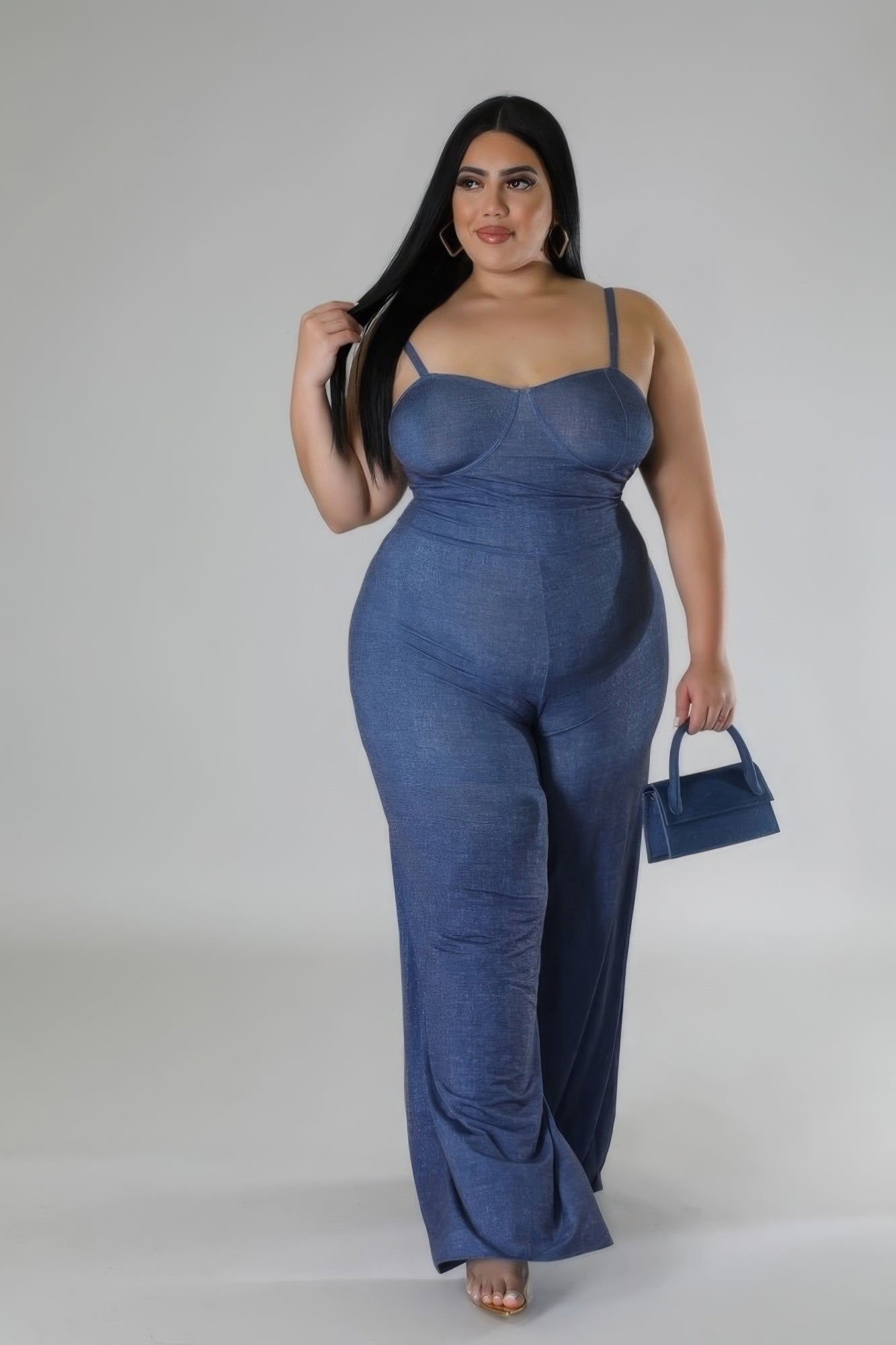 Plus Size Wide Leg Jumpsuit