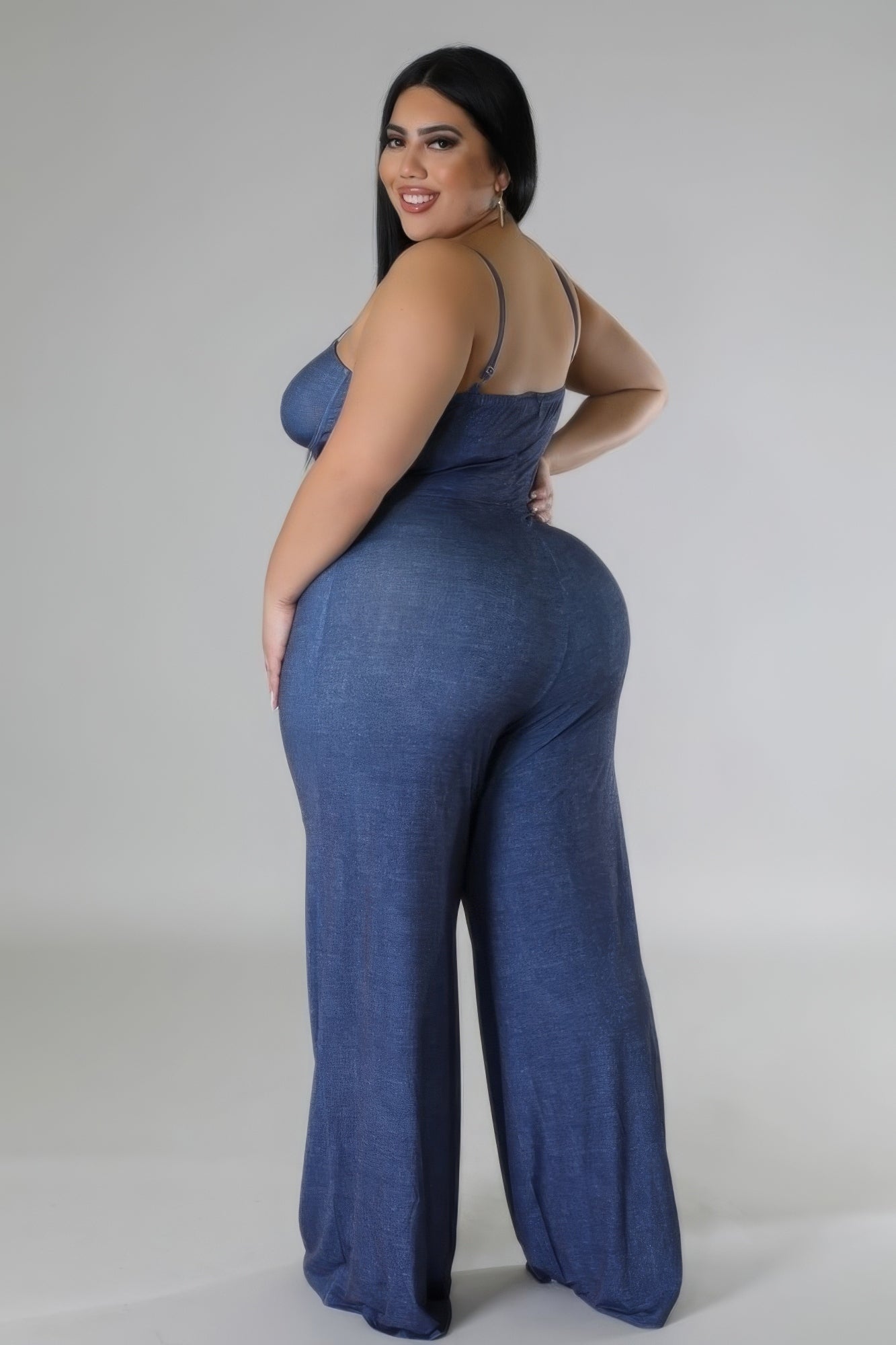 Plus Size Wide Leg Jumpsuit