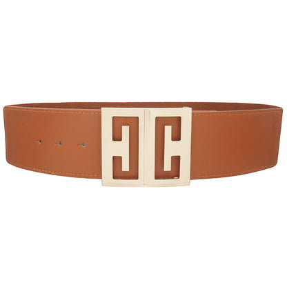 Cutout Square Buckle Belt