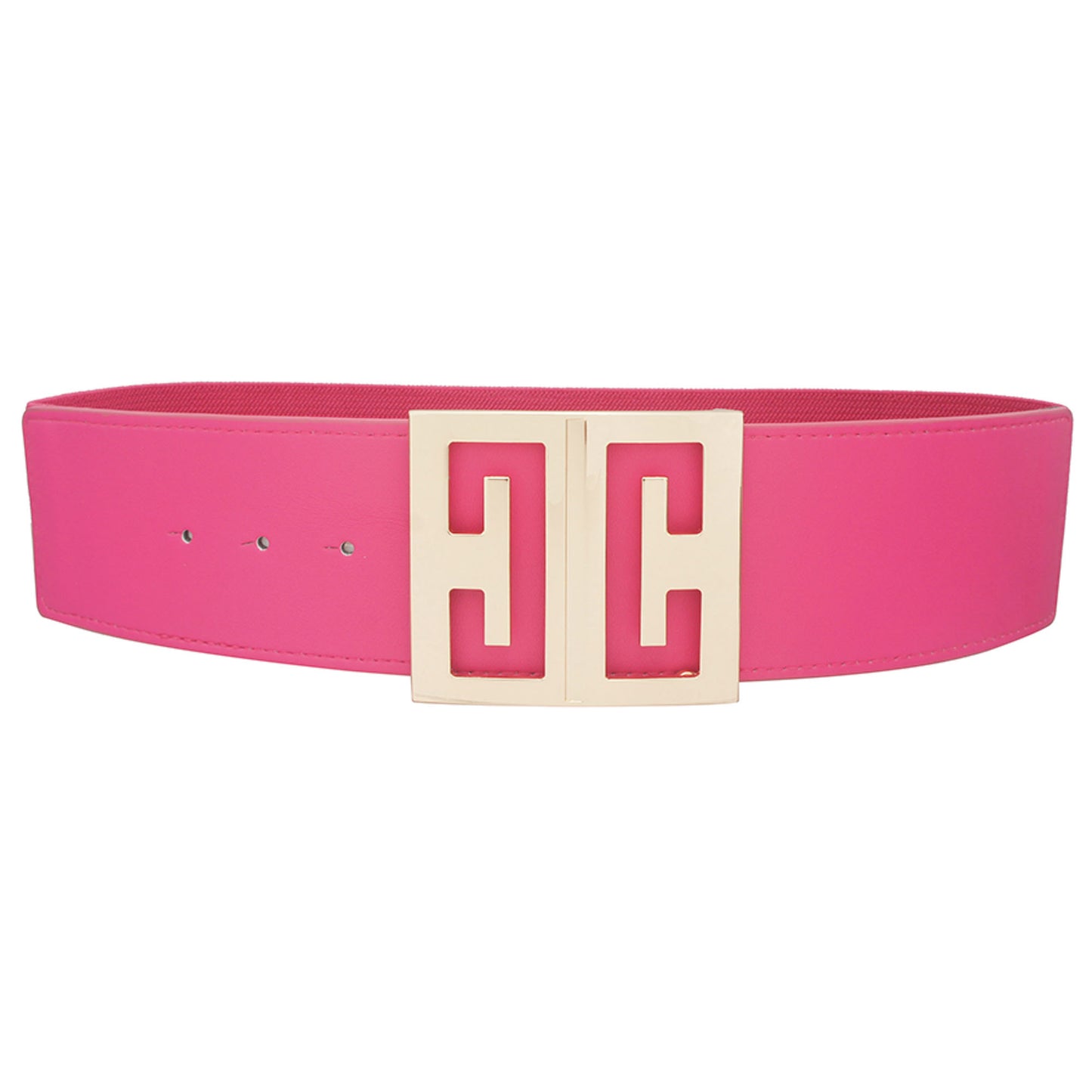 Cutout Square Buckle Belt