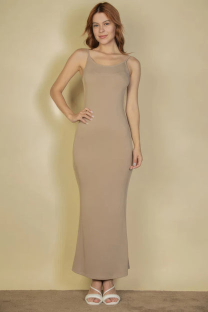 Ribbed Cami Maxi Dress