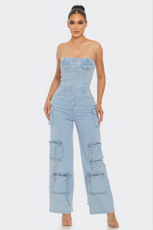 Denim Jumpsuit