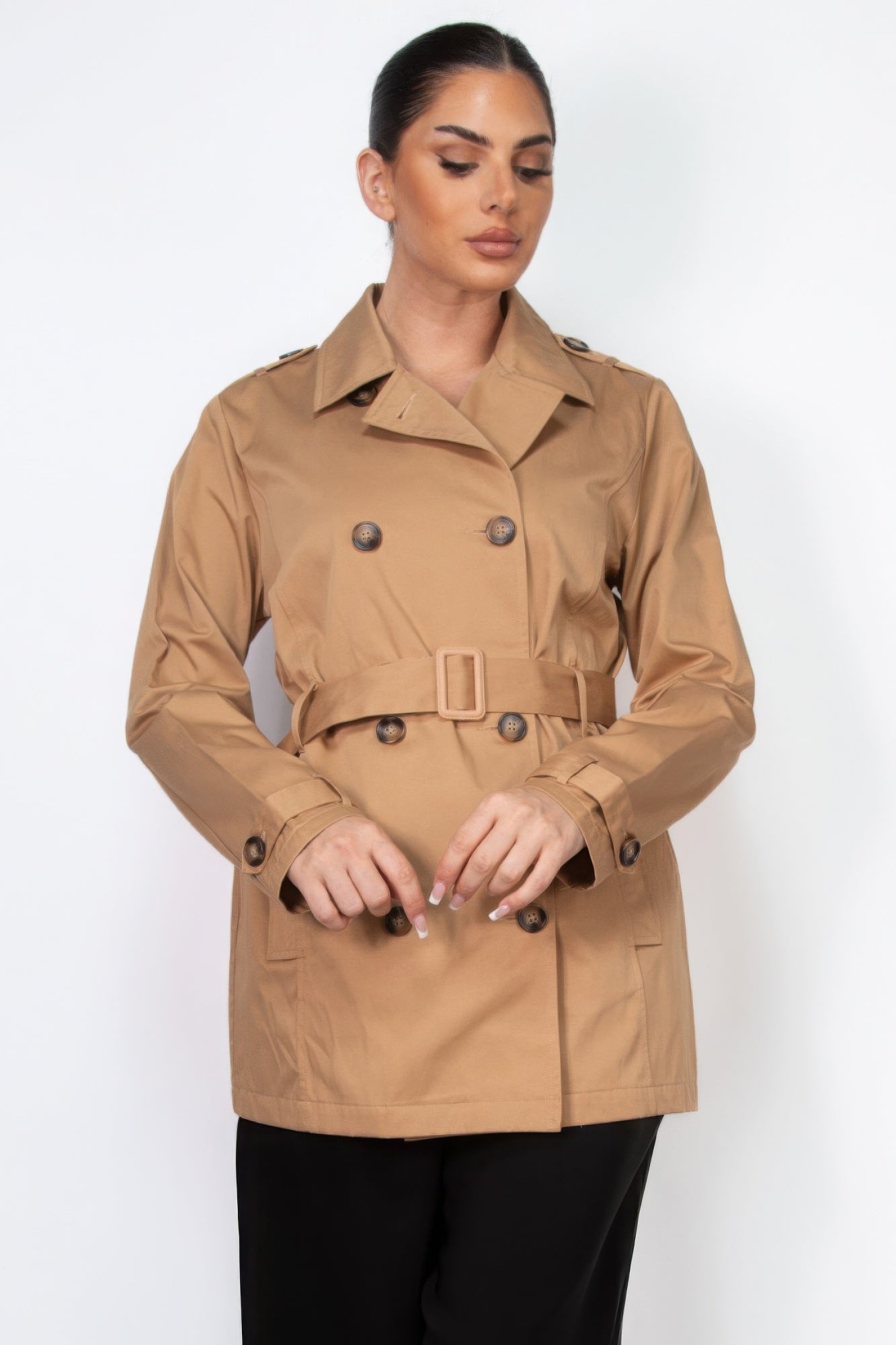Belted Coat Trench Coat