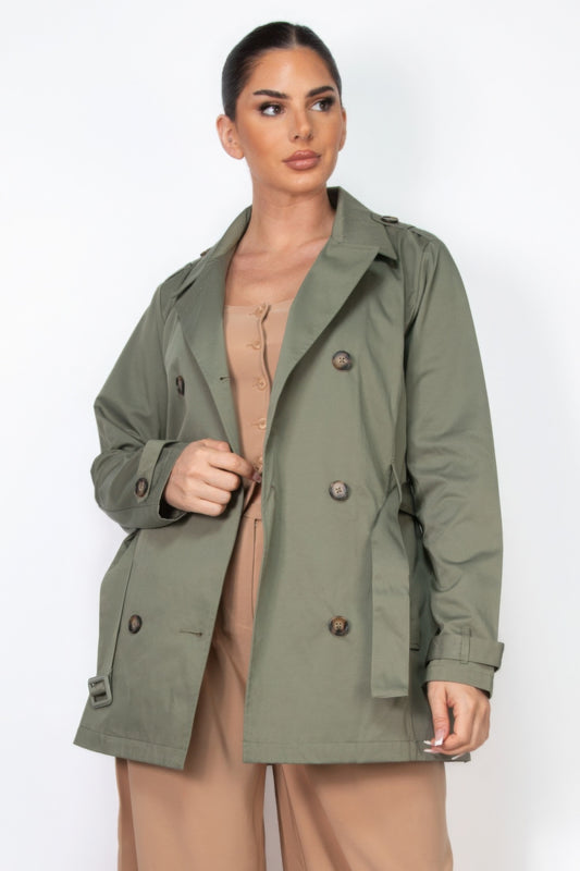 Belted Coat Trench Coat