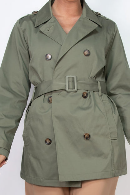Belted Coat Trench Coat